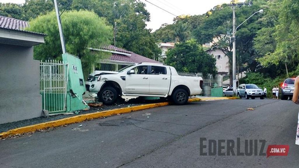 Vídeo mostra acidente em Joaçaba