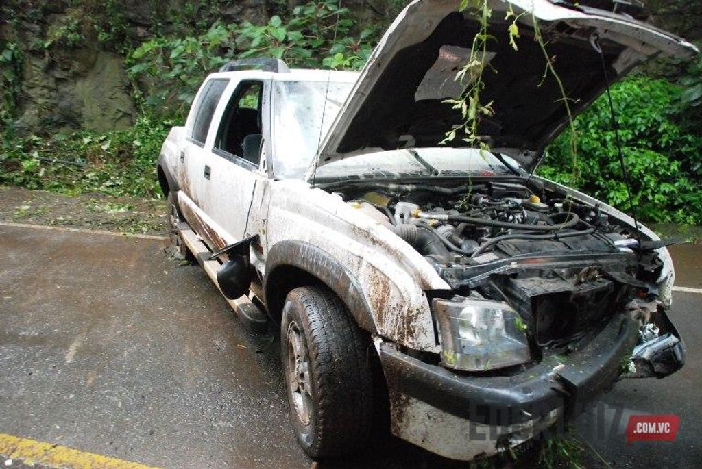 Três feridos em acidente na saída de Joaçaba para Lacerdópolis