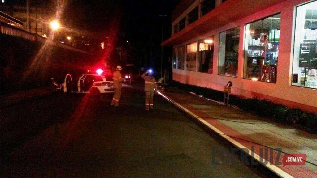 Caminhão derruba poste e deixa parte de Herval sem eletricidade