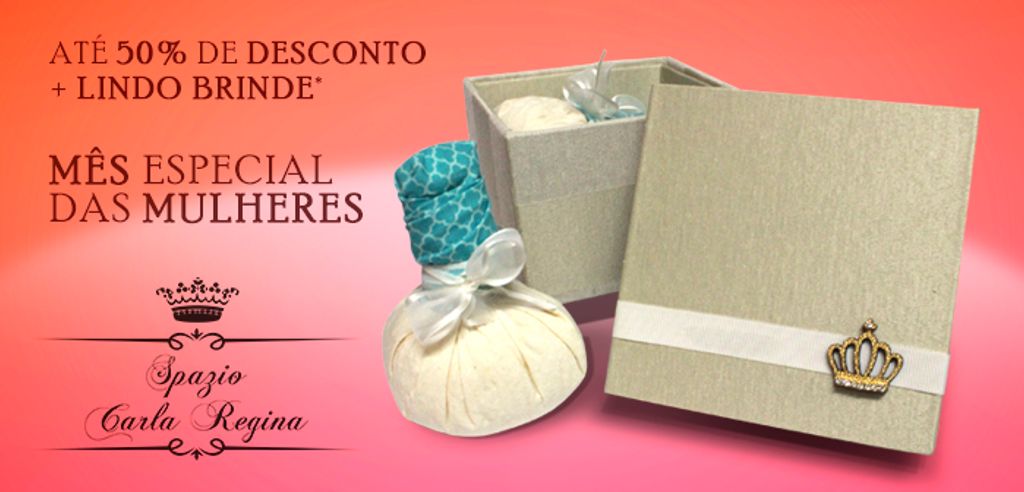 Spazio Carla Regina está com uma promoção especial para as mulheres