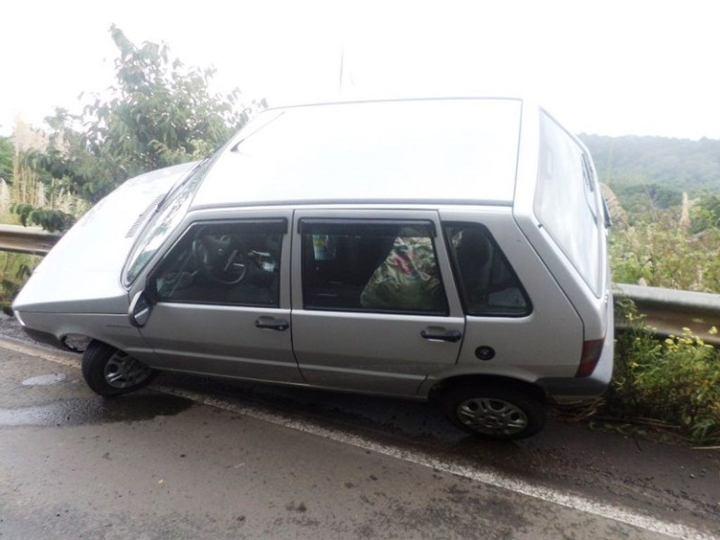 Dois acidentes registrados nas rodovias estaduais da região