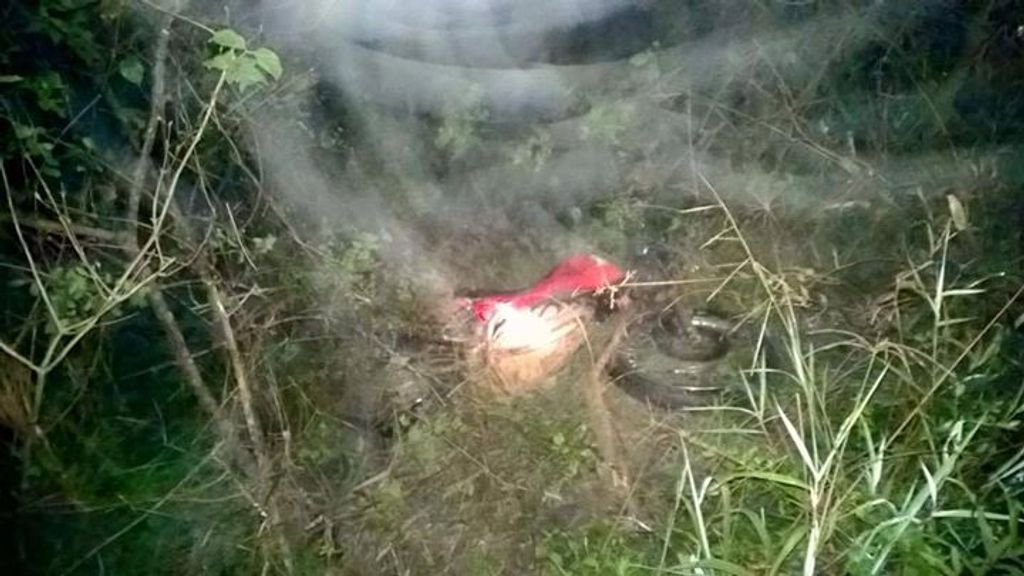 Motociclista morre em acidente na SC-150 em Água Doce