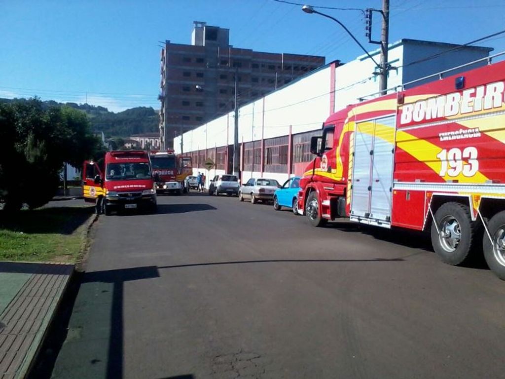 Princípio de incêndio na Triton de Luzerna
