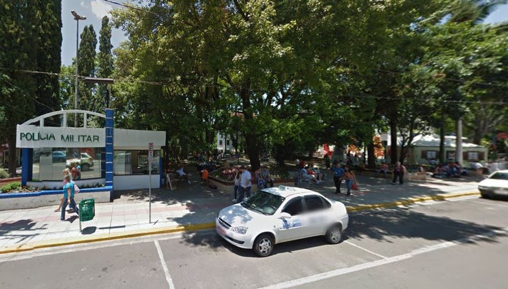 Mulheres e crianças estariam sendo assediadas na principal praça de Joaçaba