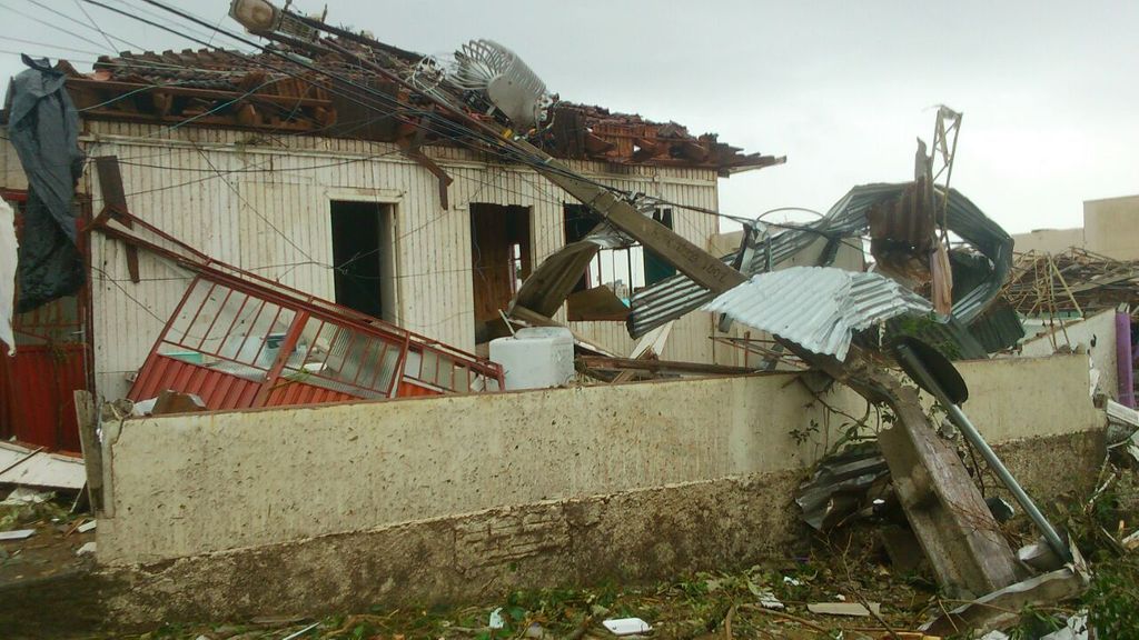 Bombeiros e policiais de Joaçaba e Herval atuam no auxílio após tornado em Xanxerê