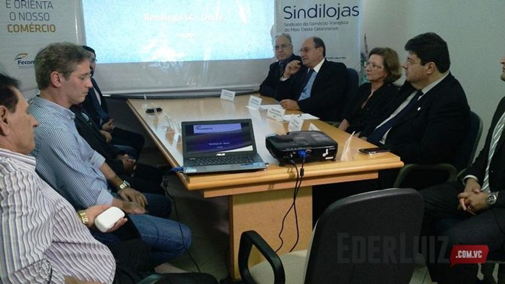 Presidente da Fecomércio lança em Joaçaba o Renalegis SC