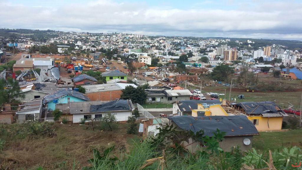 Ministro da Integração Nacional garante apoio na reconstrução de Xanxerê