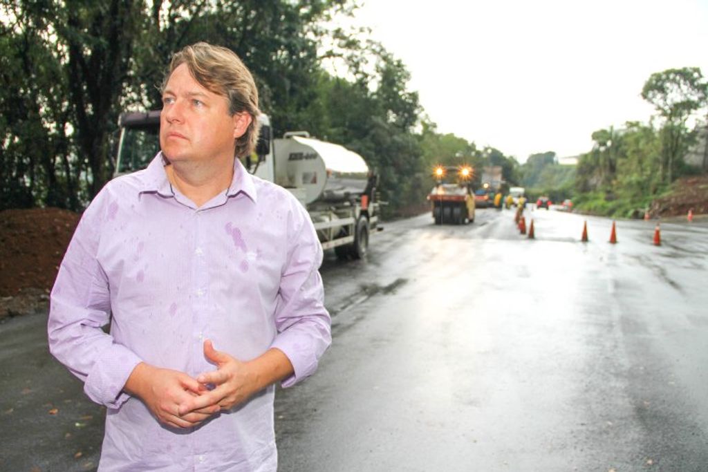 Obras do Acesso Adolfo Zigelli estão 80% concluídas