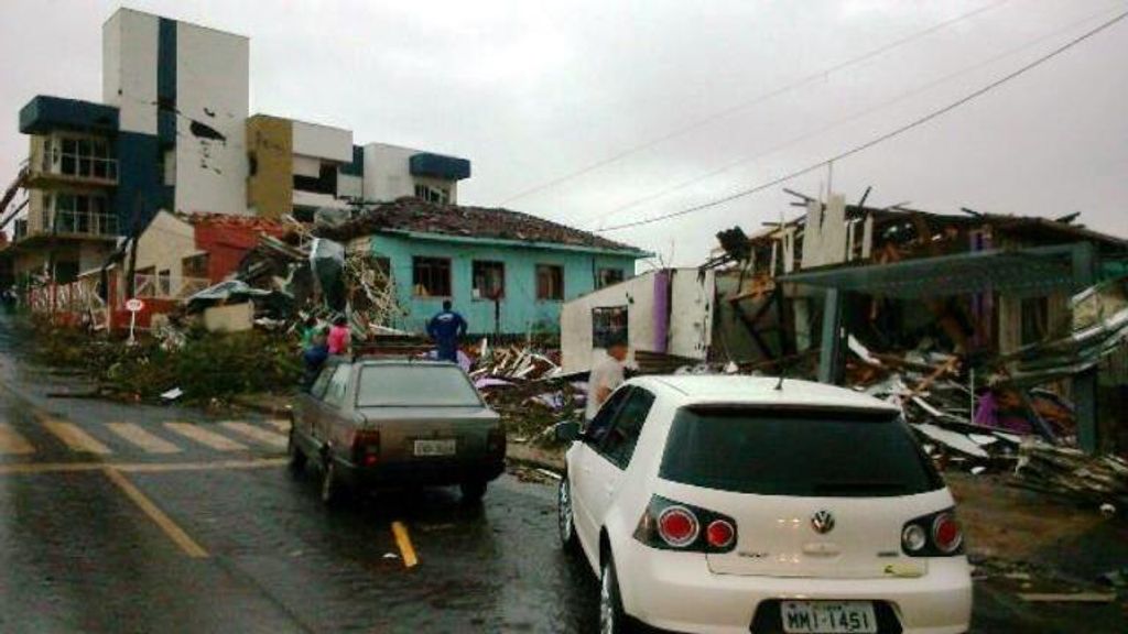Número de desabrigados em Xanxerê passa de mil