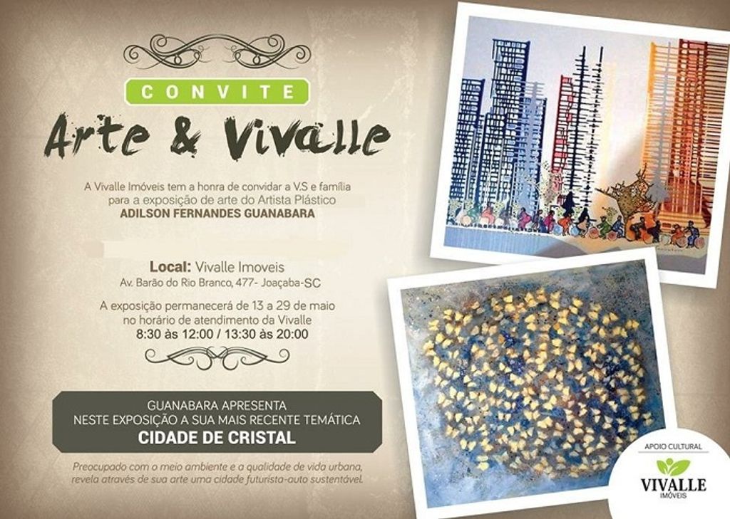 Guanabara lança sua nova exposição: Cidade de Cristal