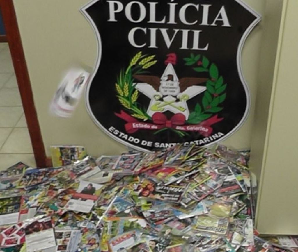 Polícia prende homem que distribuía na região CD´s e DVD´s falsificados