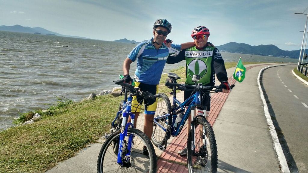 Joaçabenses falam sobre aventura de pedalar até Florianópolis