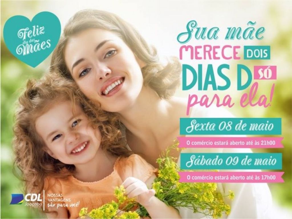 Dia das Mães será comemorado com dois Dias D em Joaçaba