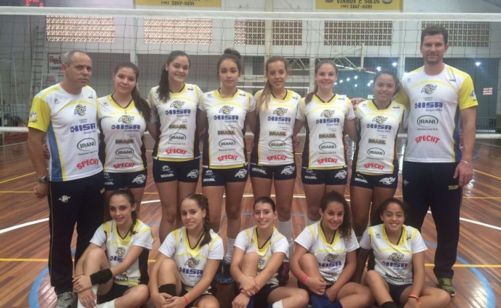 Equipe Mirim da AJOV termina etapa do estadual em 4º lugar