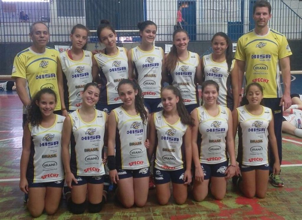 AJOV participa da primeira etapa do Campeonato Estadual de Voleibol