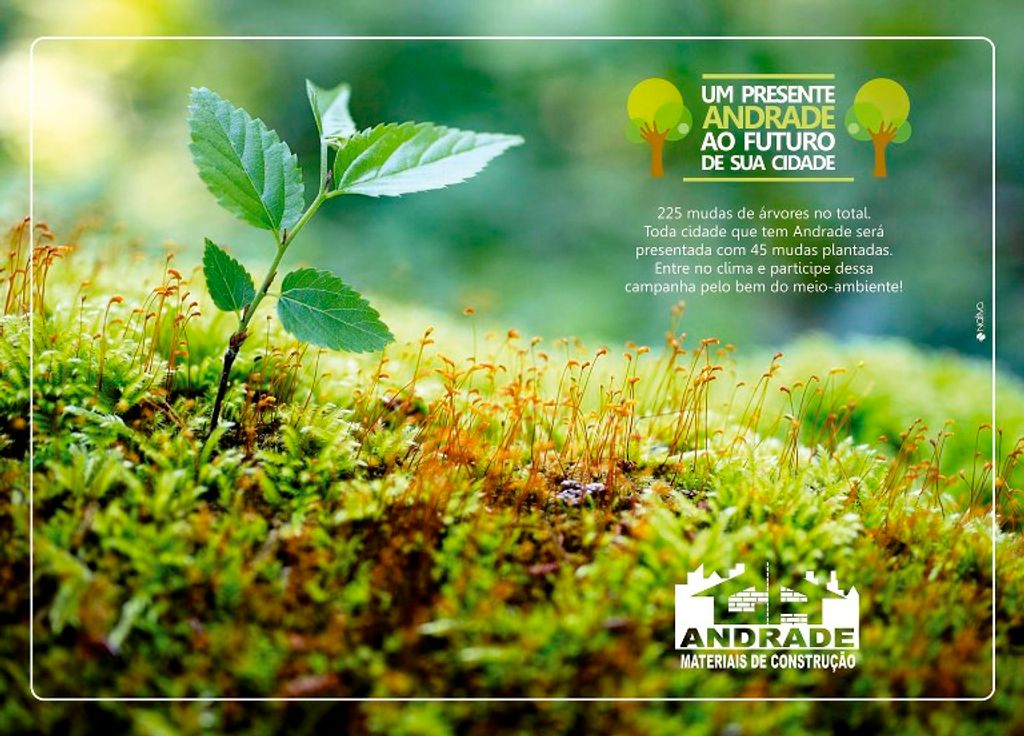 Empresa irá plantar 225 árvores com ajuda dos colaboradores