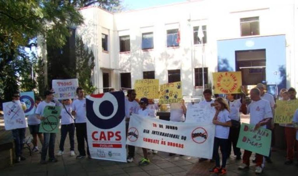 CAPS promove em Joaçaba a Primeira Caminhada em combate às drogas