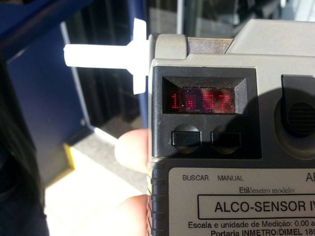 Motorista bêbado vai até o posto da PRF de Joaçaba buscar atendimento e acaba preso