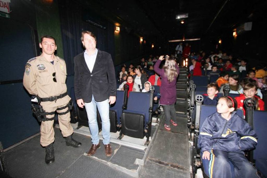 Cinema PRF chega à Joaçaba