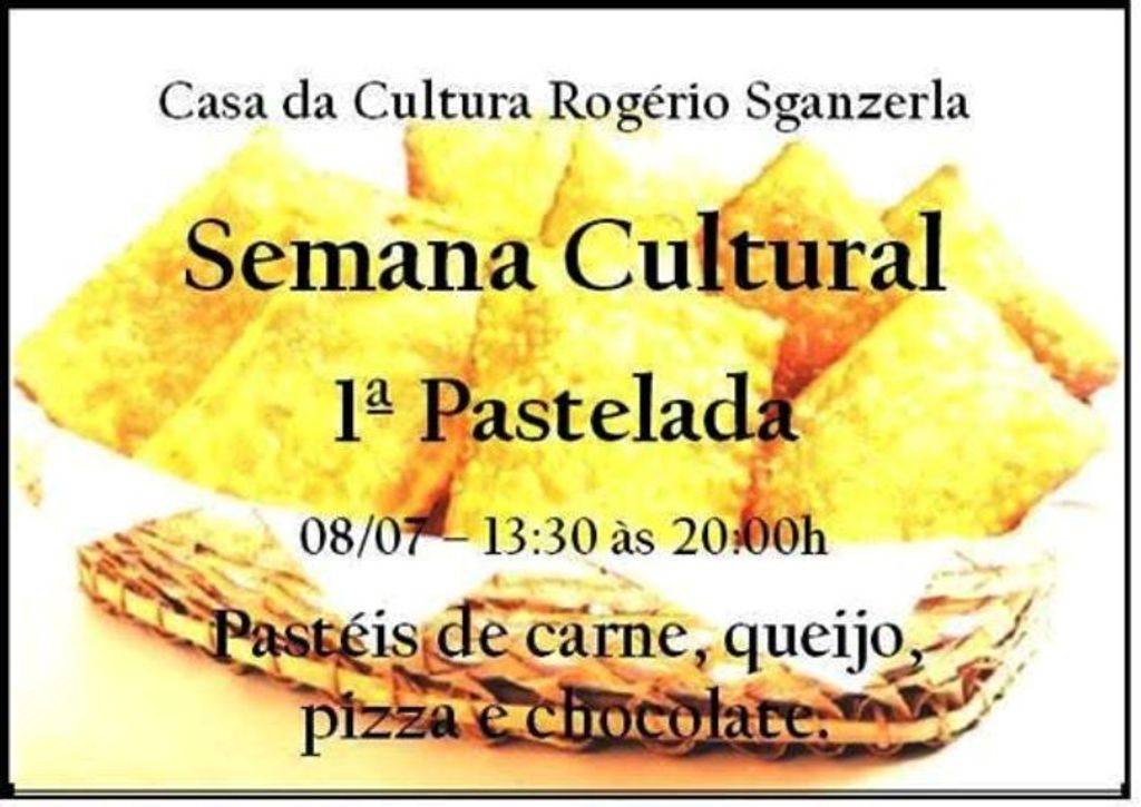 Casa da Cultura Rogério Sganzerla promove Semana Cultural com Pastelada e Festa Julina