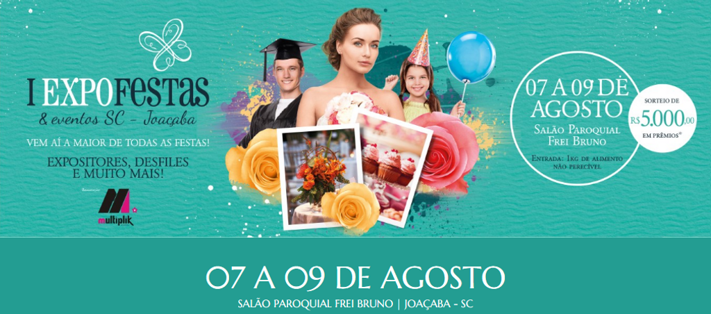 Assista – Saiba tudo o que vai acontecer na 1ª ExpoFestas e Eventos de Joaçaba