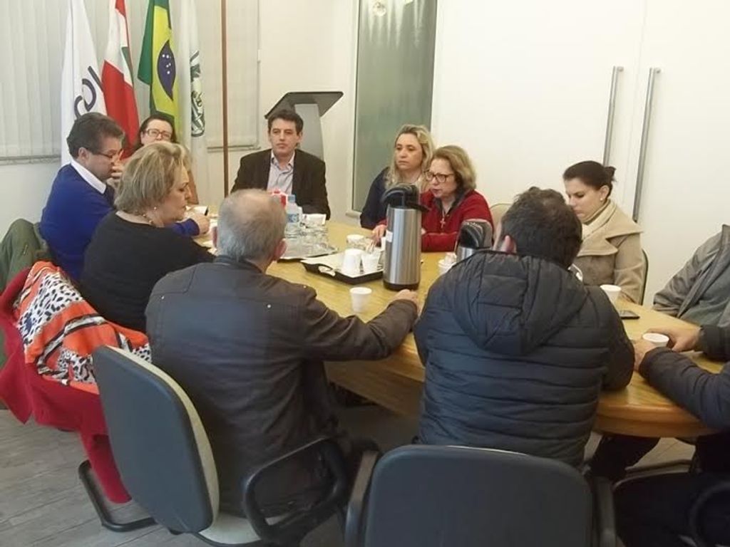Diretoria da CDL participa de reunião com presidente da Fundação Catarinense de Cultura