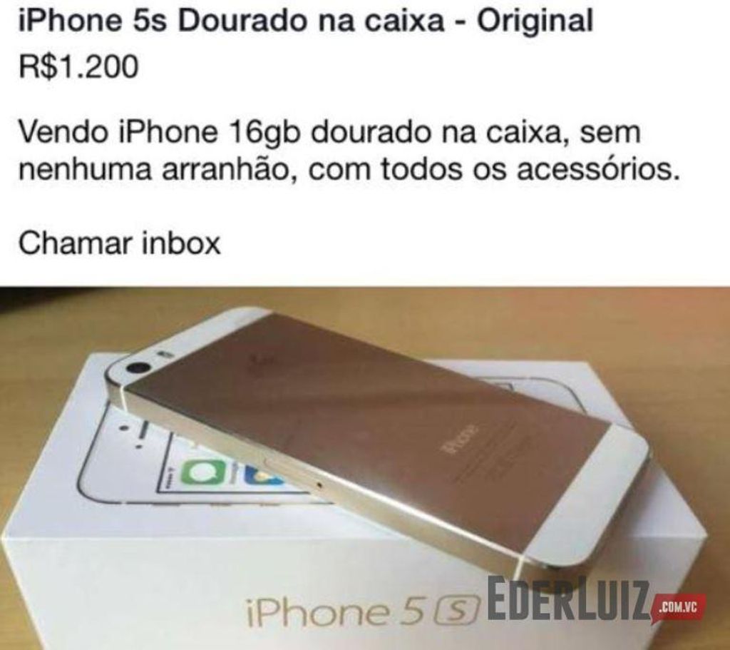 Golpe do iPhone é descoberto pela Polícia de Joaçaba e autor detido