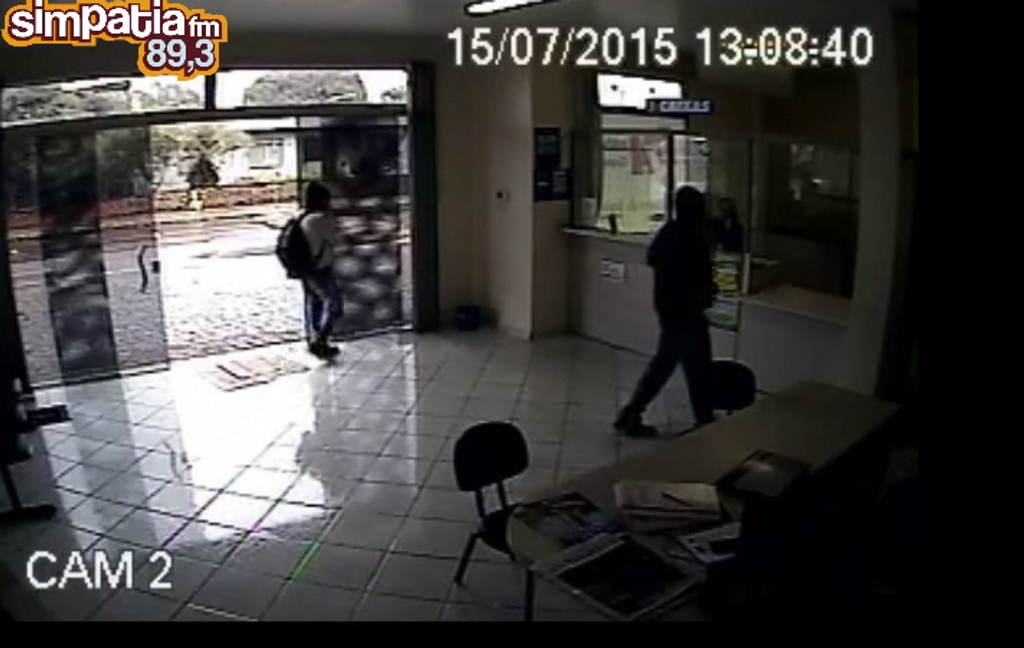 Assista – Vídeo mostra assalto em Campos Novos