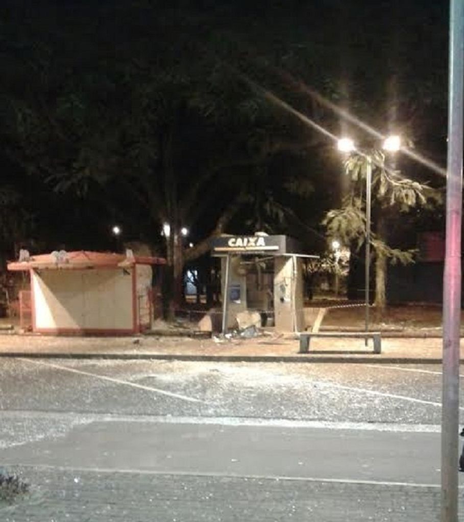 Bandidos usam carro de Joaçaba em assalto a banco no Paraná
