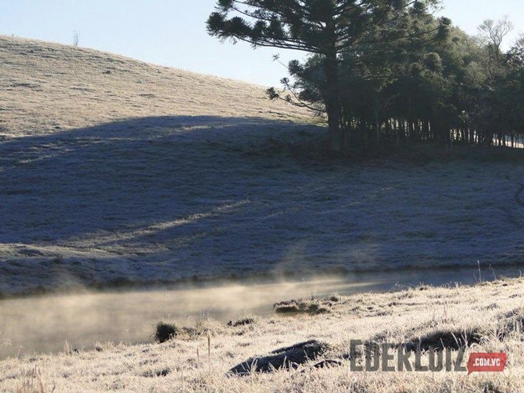 Fim de semana com frio intenso e geada