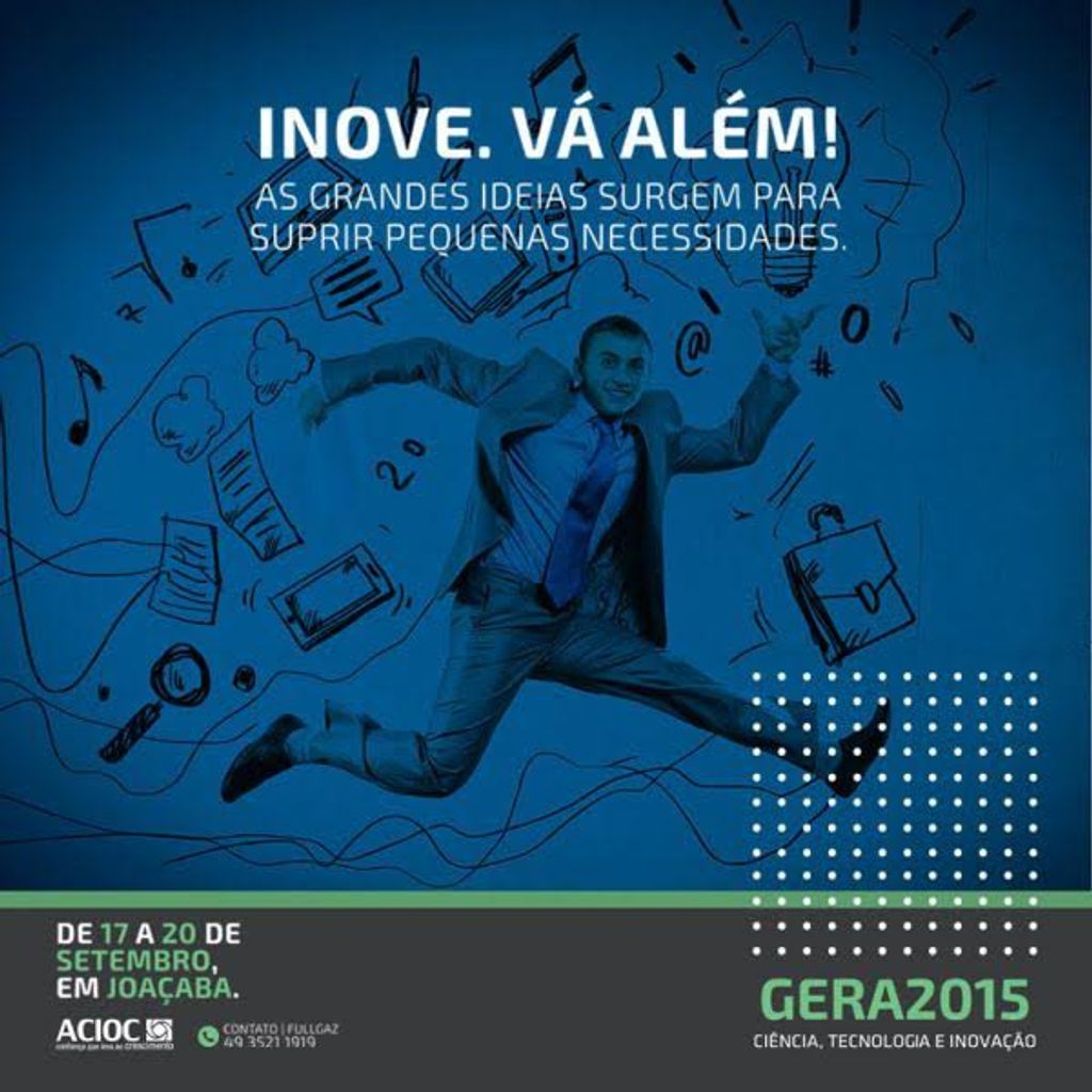 Pouco menos de um mês para a Feira GERA 2015