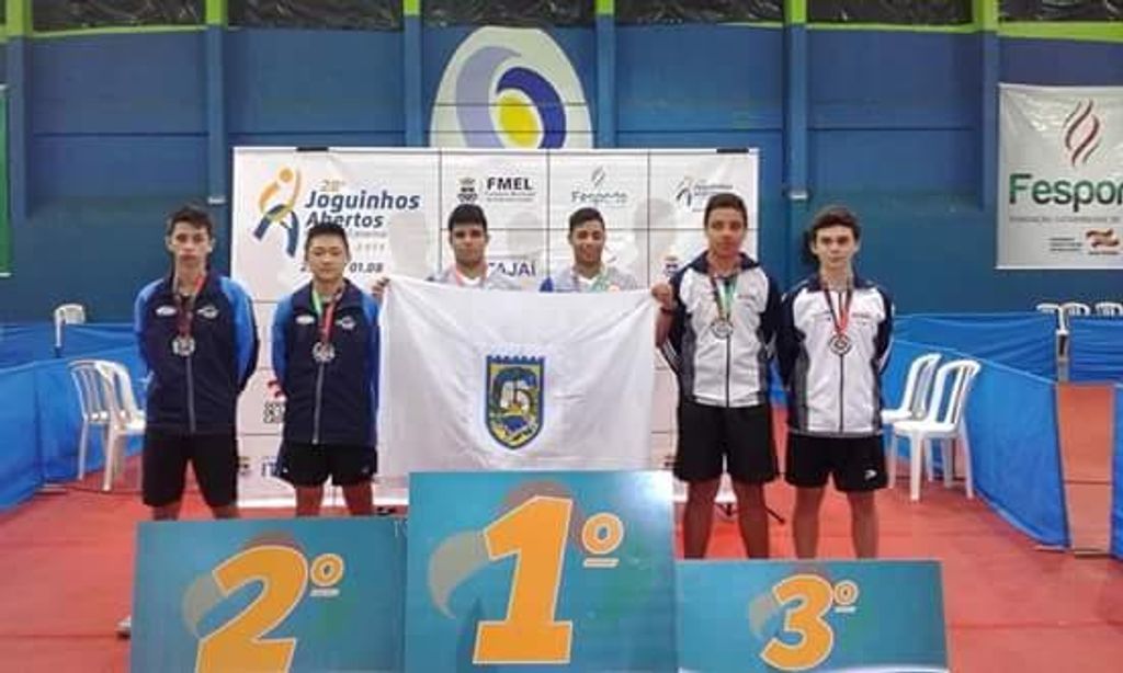 Tênis de Mesa de Joaçaba conquista o tetracampeonato no individual masculino dos Joguinhos Abertos de SC