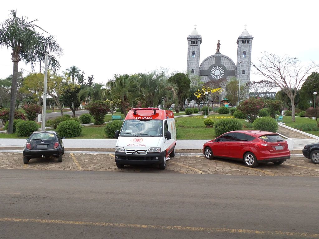 Samu de Jaborá recebe ambulância nova