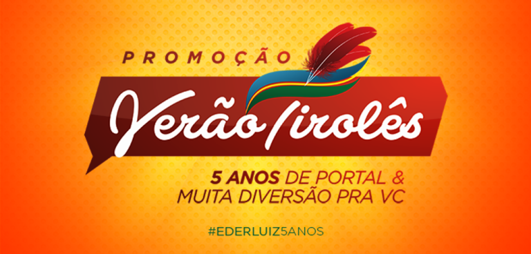Portal Éder Luiz comemora 5 anos com presentes para os leitores. Saiba como participar!