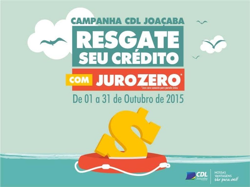 CDL/Joaçaba cria campanha para resgatar crédito de consumidores inadimplentes