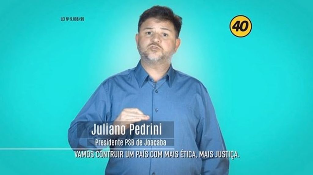 Pedrini fala em nova política em campanha do PSB para a TV