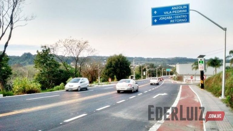 Vereadores sugerem aumento de velocidade máxima no acesso Adolfo Zigelli