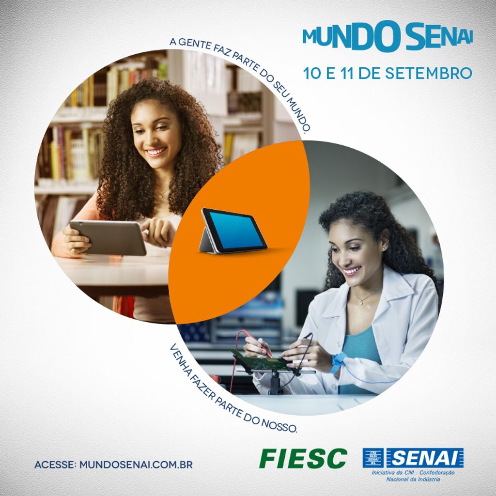 Mundo SENAI vai reunir aproximadamente 80 projetos em Luzerna