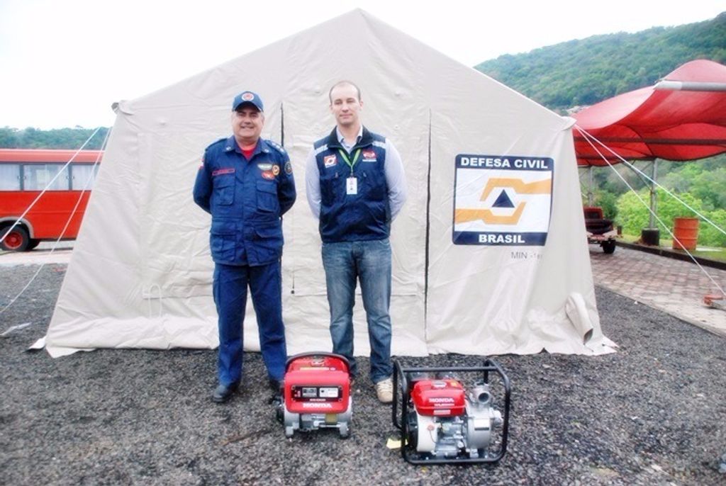 Corpo de Bombeiros recebe equipamentos da Defesa Civil