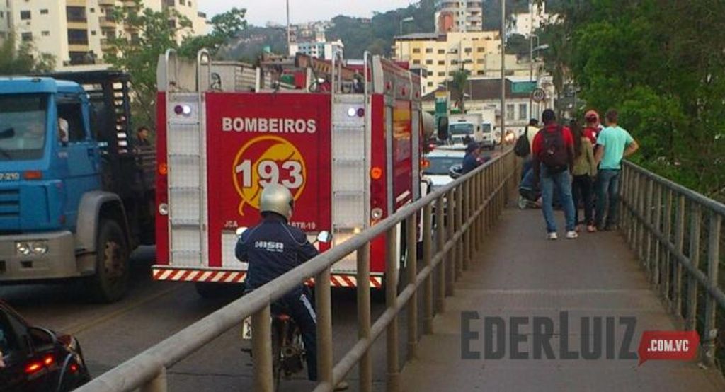 Popular impede mulher de se jogar da ponte em Joaçaba