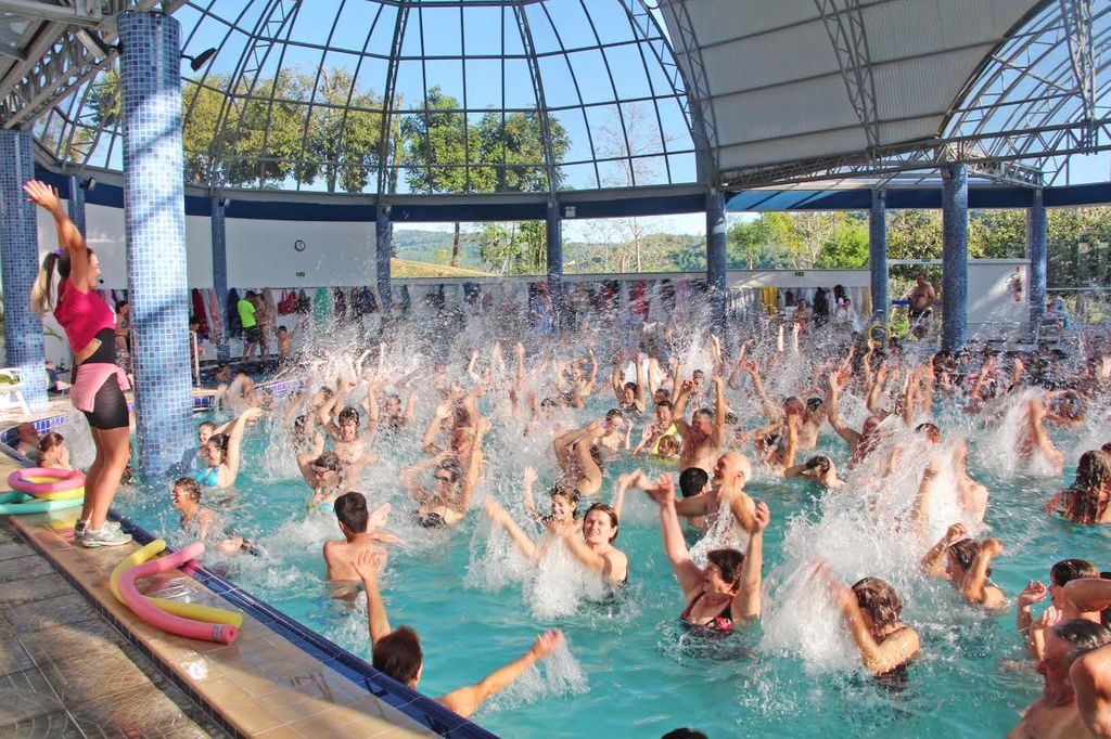 Novo complexo de piscinas já está disponível em Piratuba
