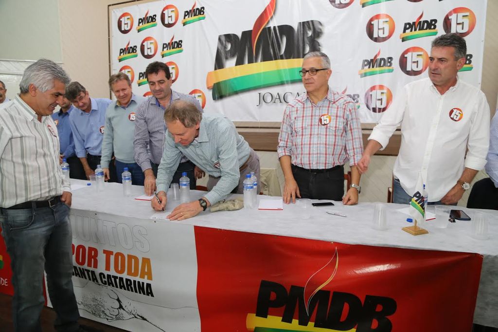 Com a presença de lideranças estaduais Chico Lopes filia-se no PMDB de Joaçaba