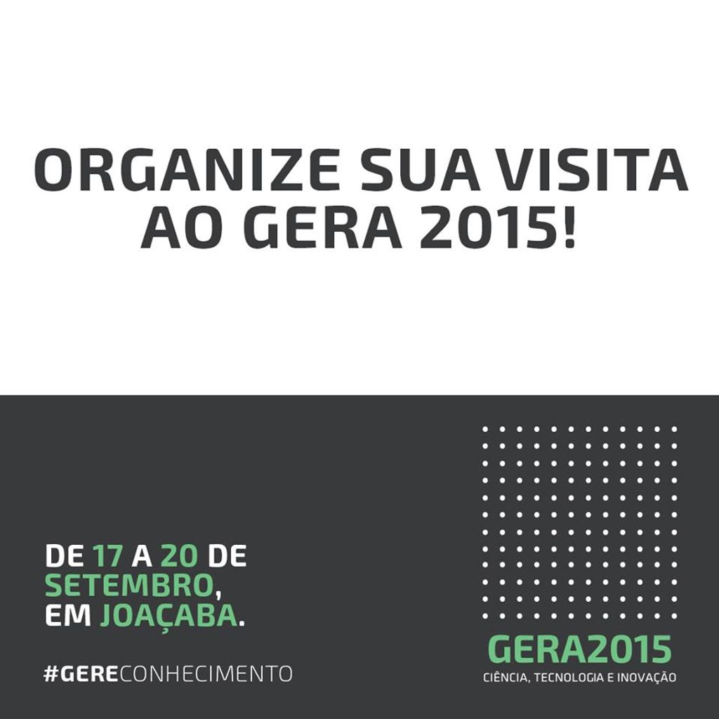 Feira GERA 2015 acontece na próxima semana em Joaçaba