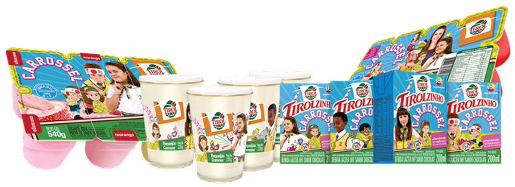 Tirol lança Linha de produtos Carrossel