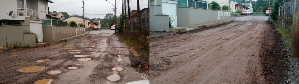Após reportagem, prefeitura inicia reparos em rua do Nossa Senhora de Lourdes