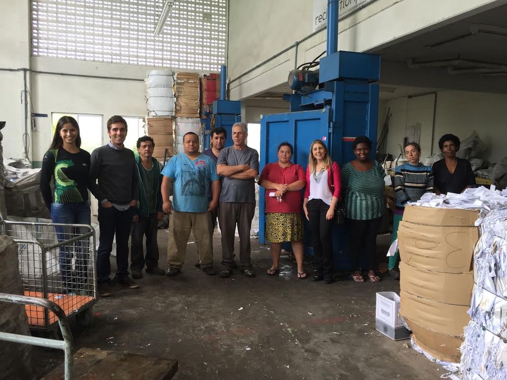 Tirol e SIG Combibloc entregam equipamentos para Associação ReciclaFloripa em Florianópolis
