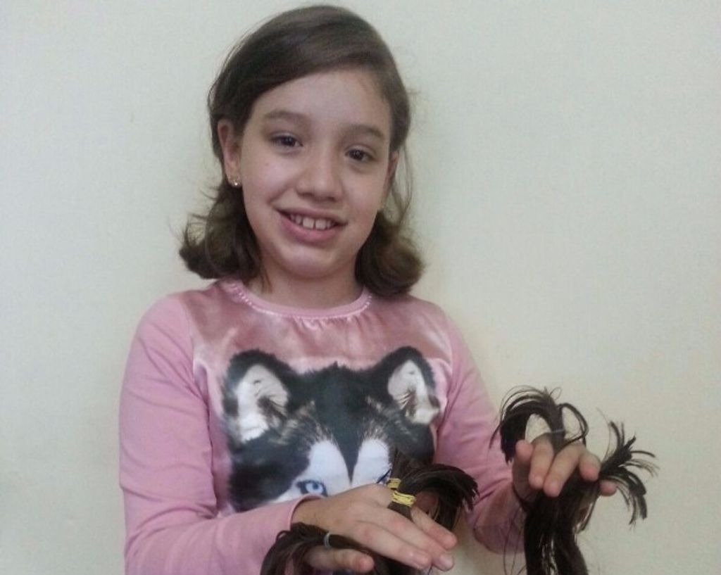 Filha de PRF apoia campanha contra o câncer infantil e doa cabelos para hospital de Florianópolis