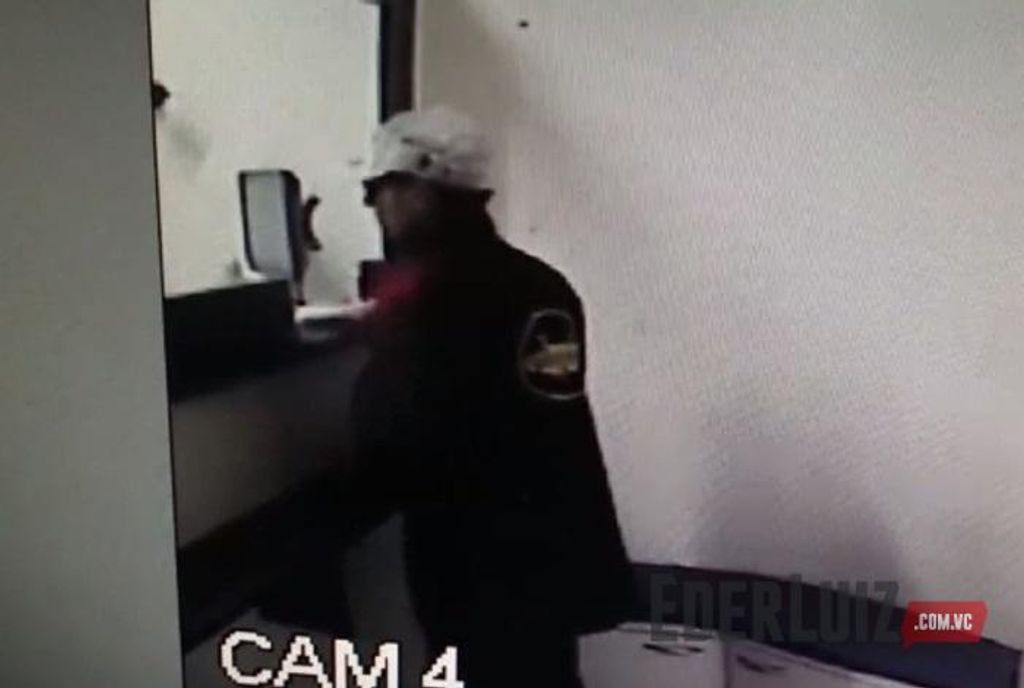 Bandido armado assalta posto de atendimento da Caixa no Centro de Joaçaba