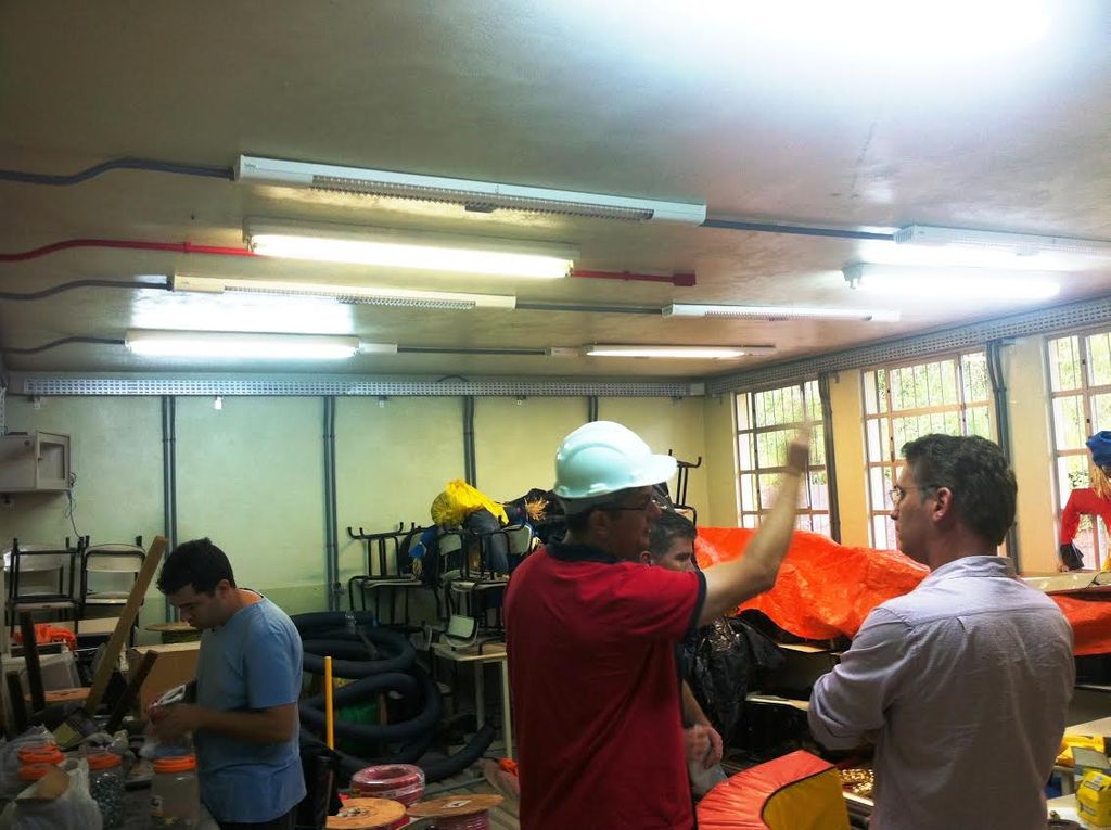 Escola Rotary Fritz Lucht recebe nova estrutura elétrica