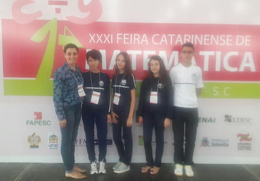 Escola Belisário Pena, de Capinzal, classifica trabalhos para a Feira Nacional de Matemática